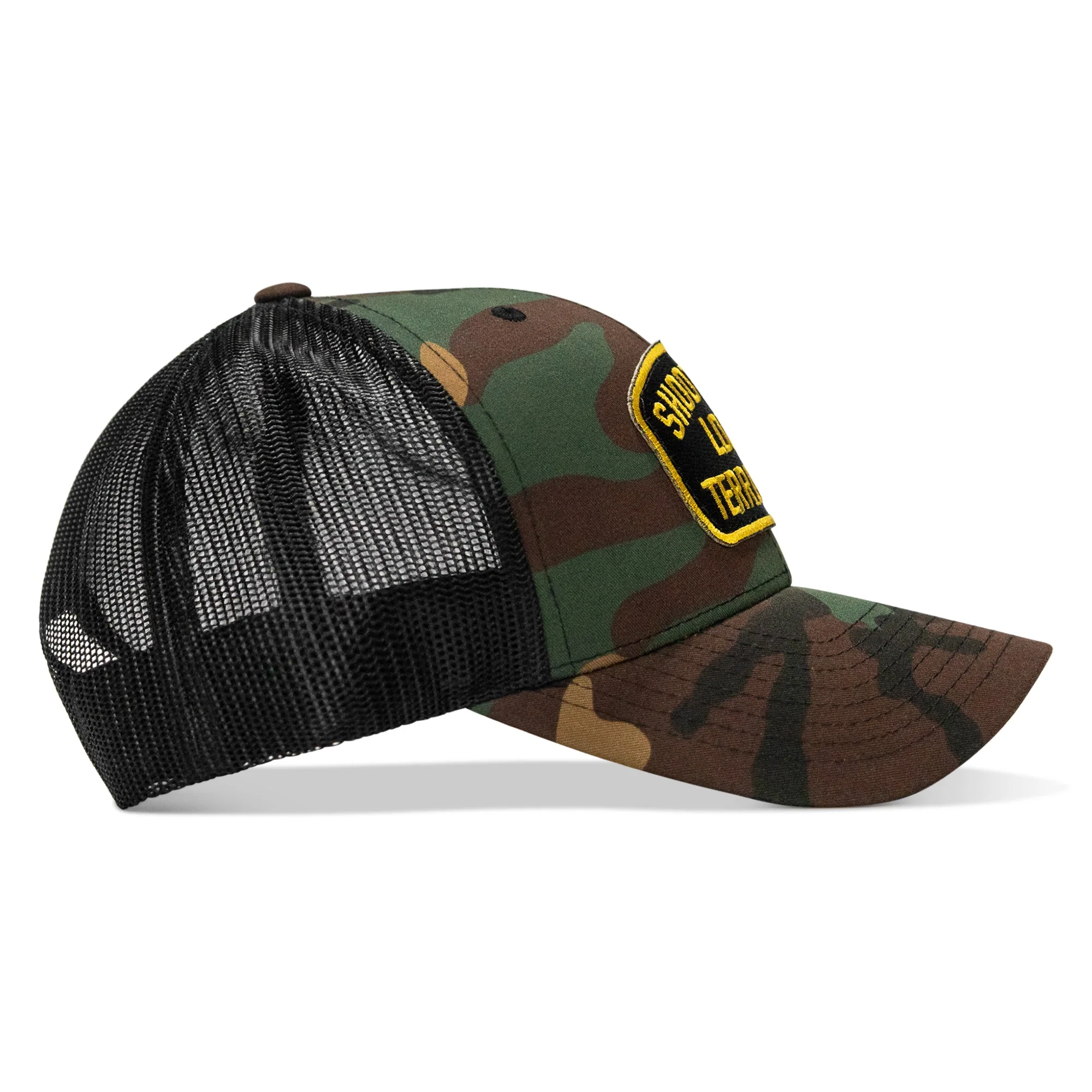 Shoot Your Local Terrorists Patch Snapback Hat - Image 31