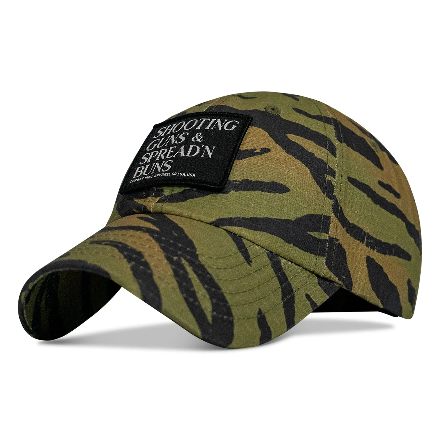 Shooting Guns & Spread'n Buns Patch RipStop Low Pro Hat - Image 7