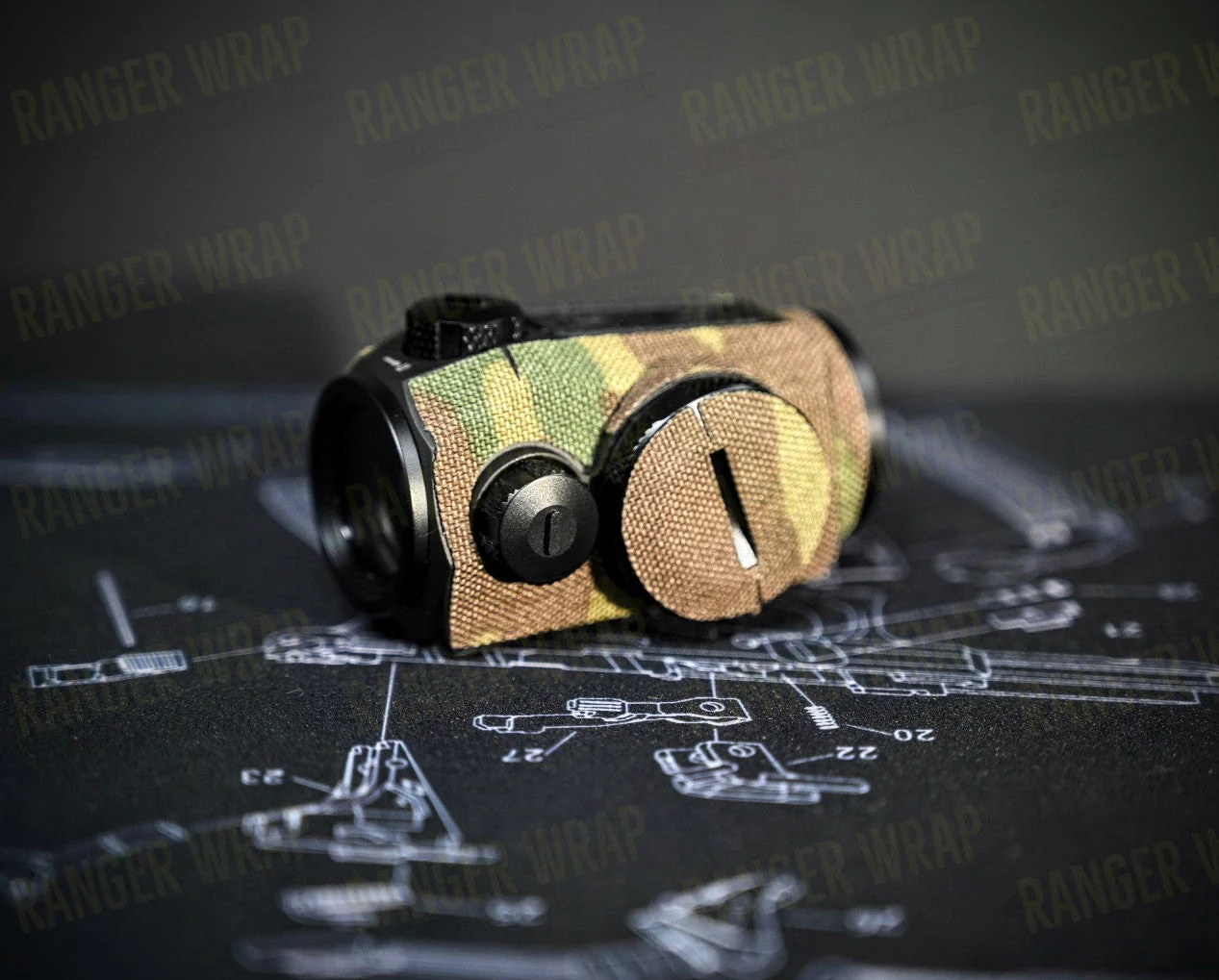 Sig Sauer ROMEO5 Gen I (CR2032) - Optic Wrap in Cordura Fabric - Image 4