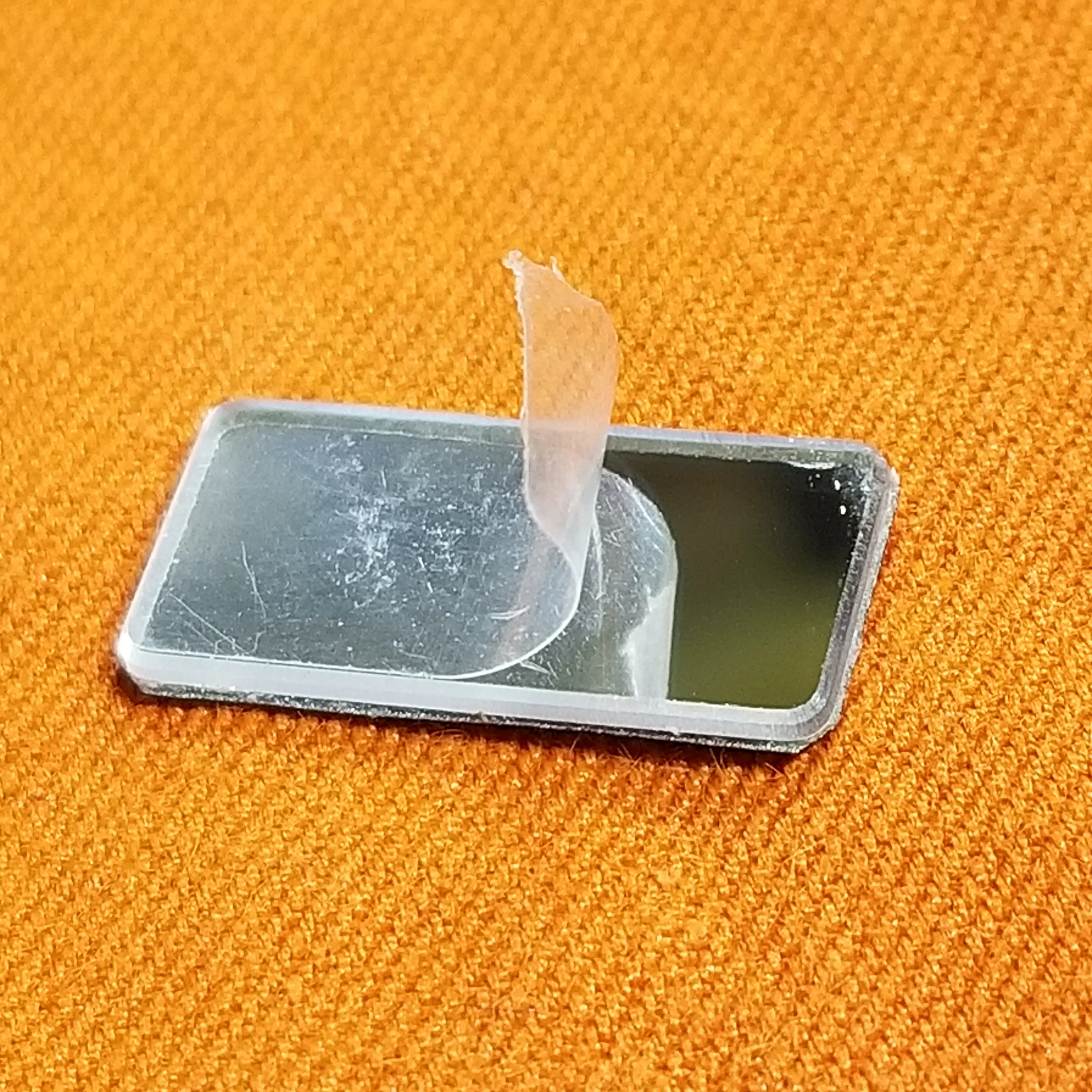 Signal Tablet: Hard surface signal mirror, with Glow Light, Infrared Glint Tag, SOLAS, or Tinder. - Image 3