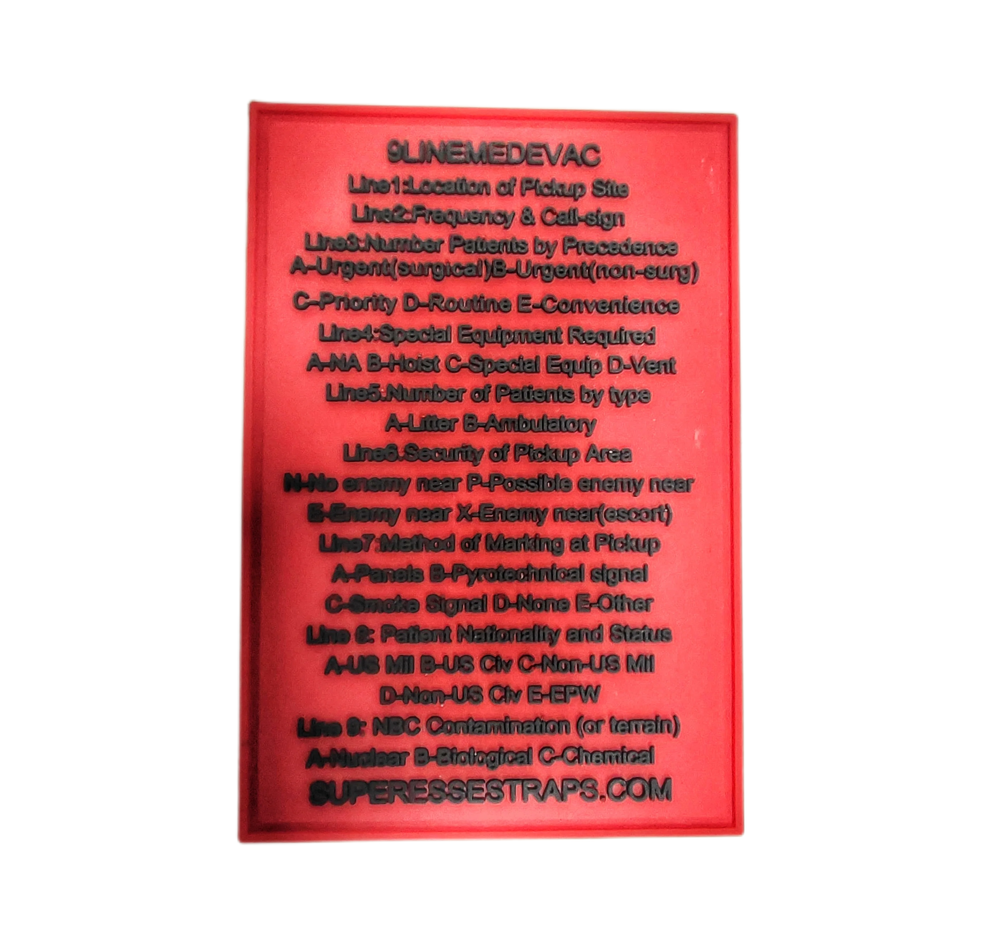 Storage Pocket Patch: Nine Line MedEvac - Image 5