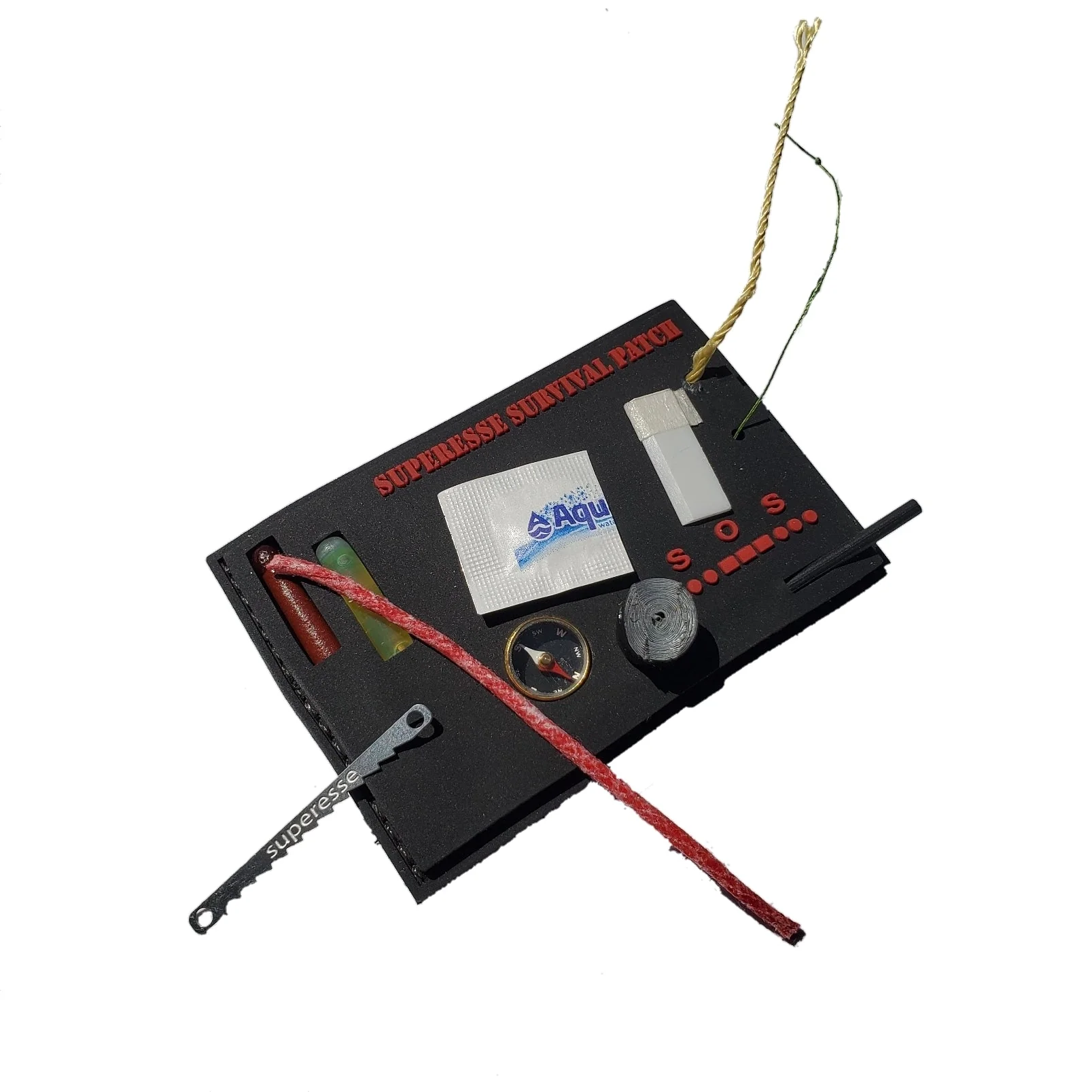 Superesse Survival Patch: Compartmentalized Micro EDC and Survival Kit - Image 10