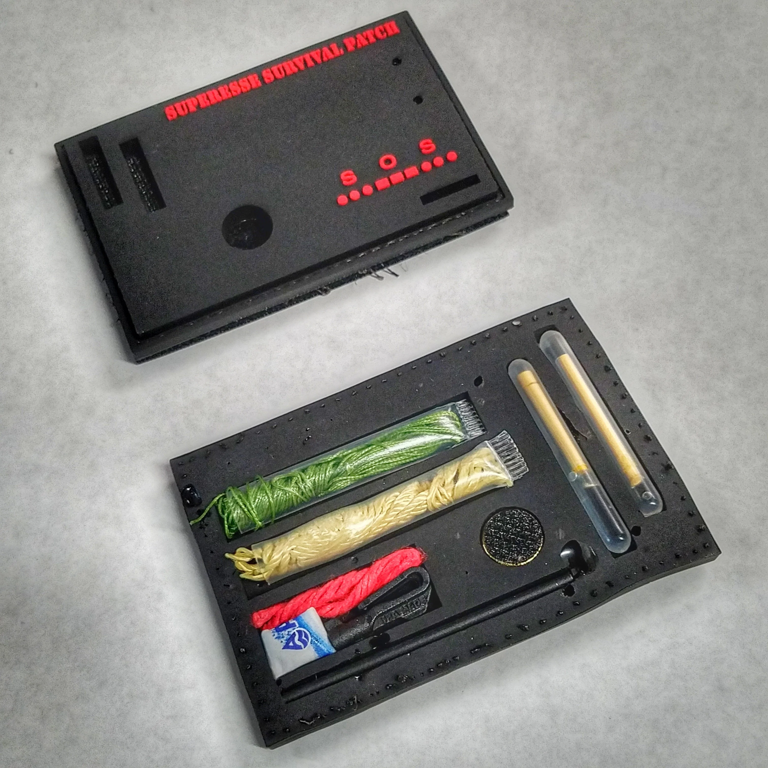 Superesse Survival Patch: Compartmentalized Micro EDC and Survival Kit - Image 24