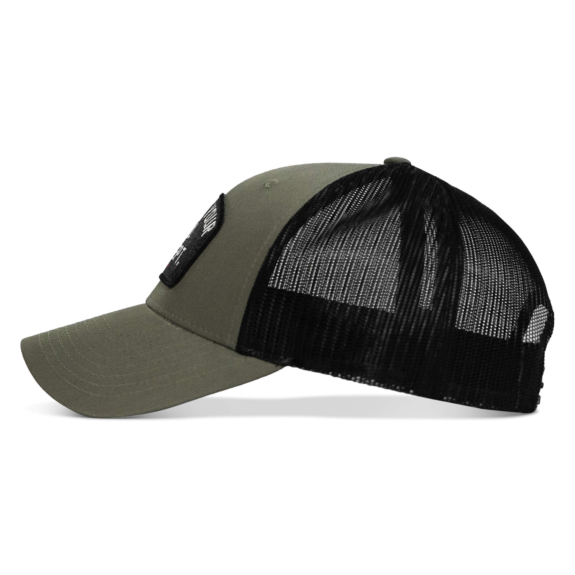 Support Your Local Fire Dept. Patch Snapback Hat - Image 11