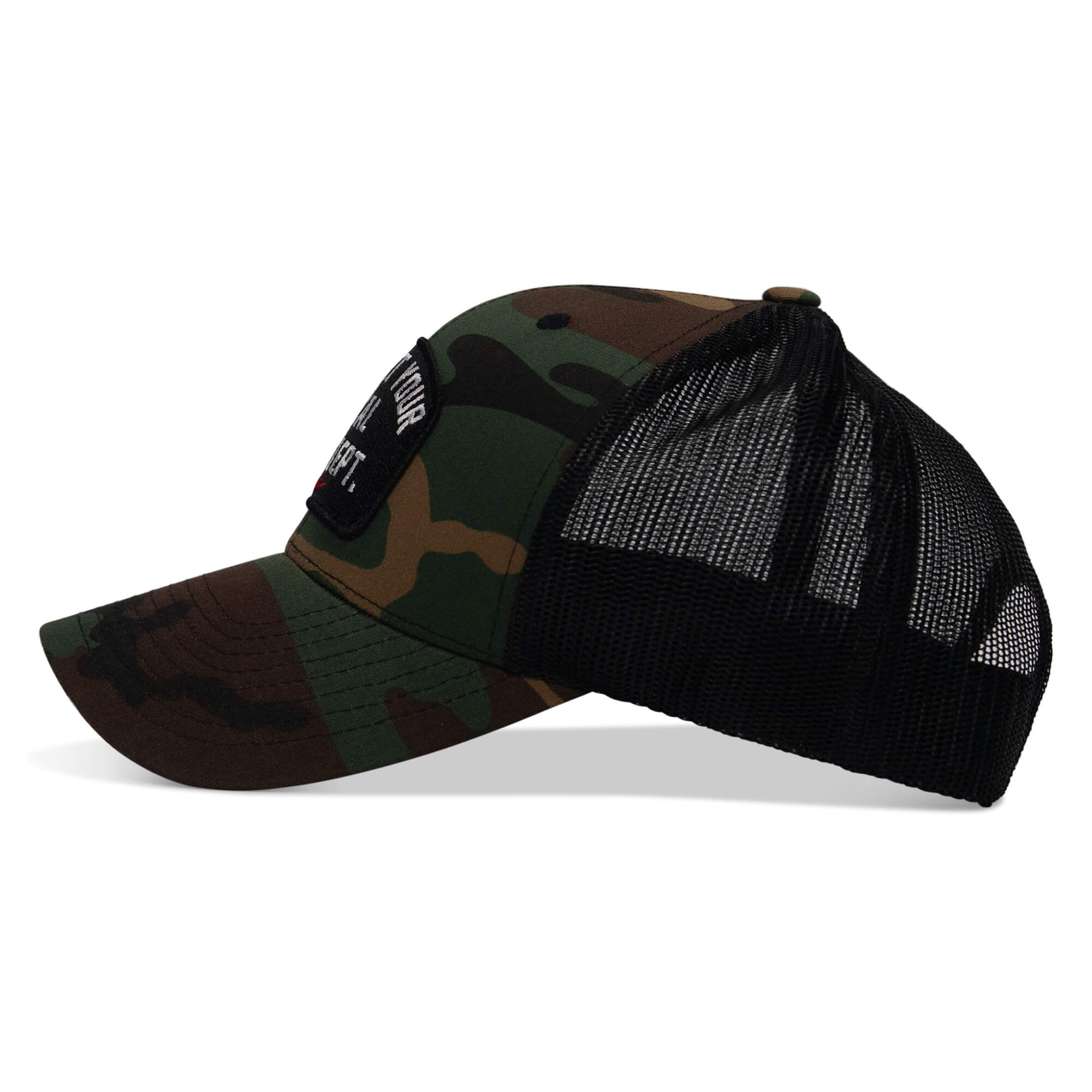 Support Your Local Fire Dept. Patch Snapback Hat - Image 23