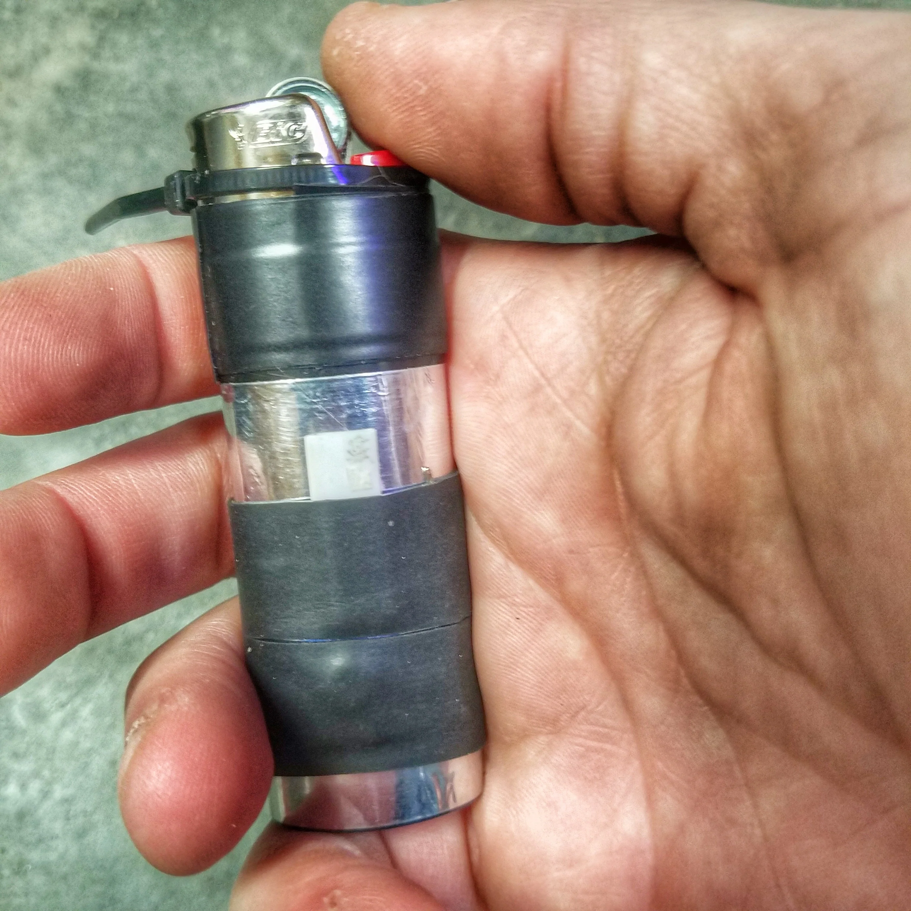 Survival Kit Lighter - Fire Starter outfitted with supplies. - Image 3