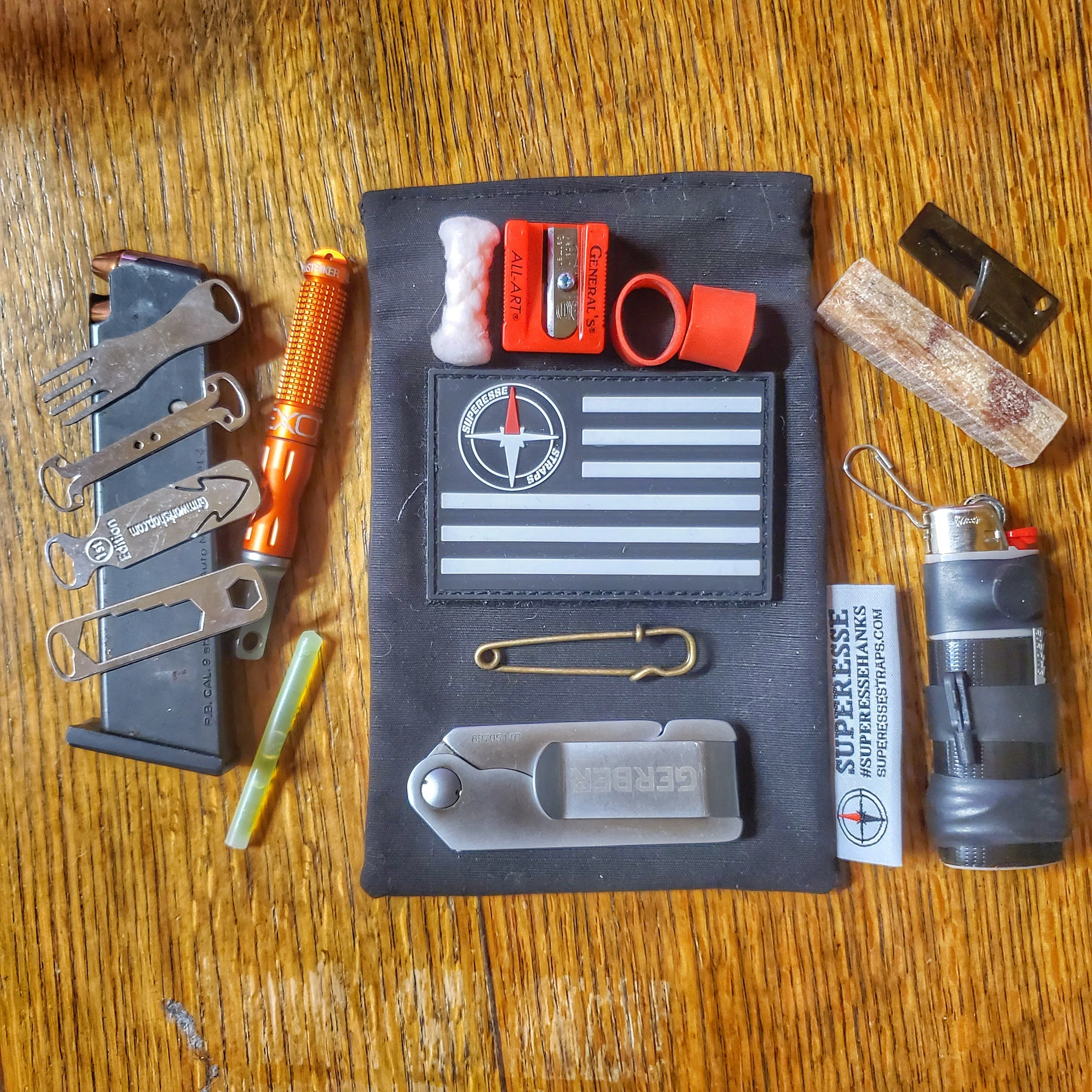Survival Kit Lighter - Fire Starter outfitted with supplies. - Image 39