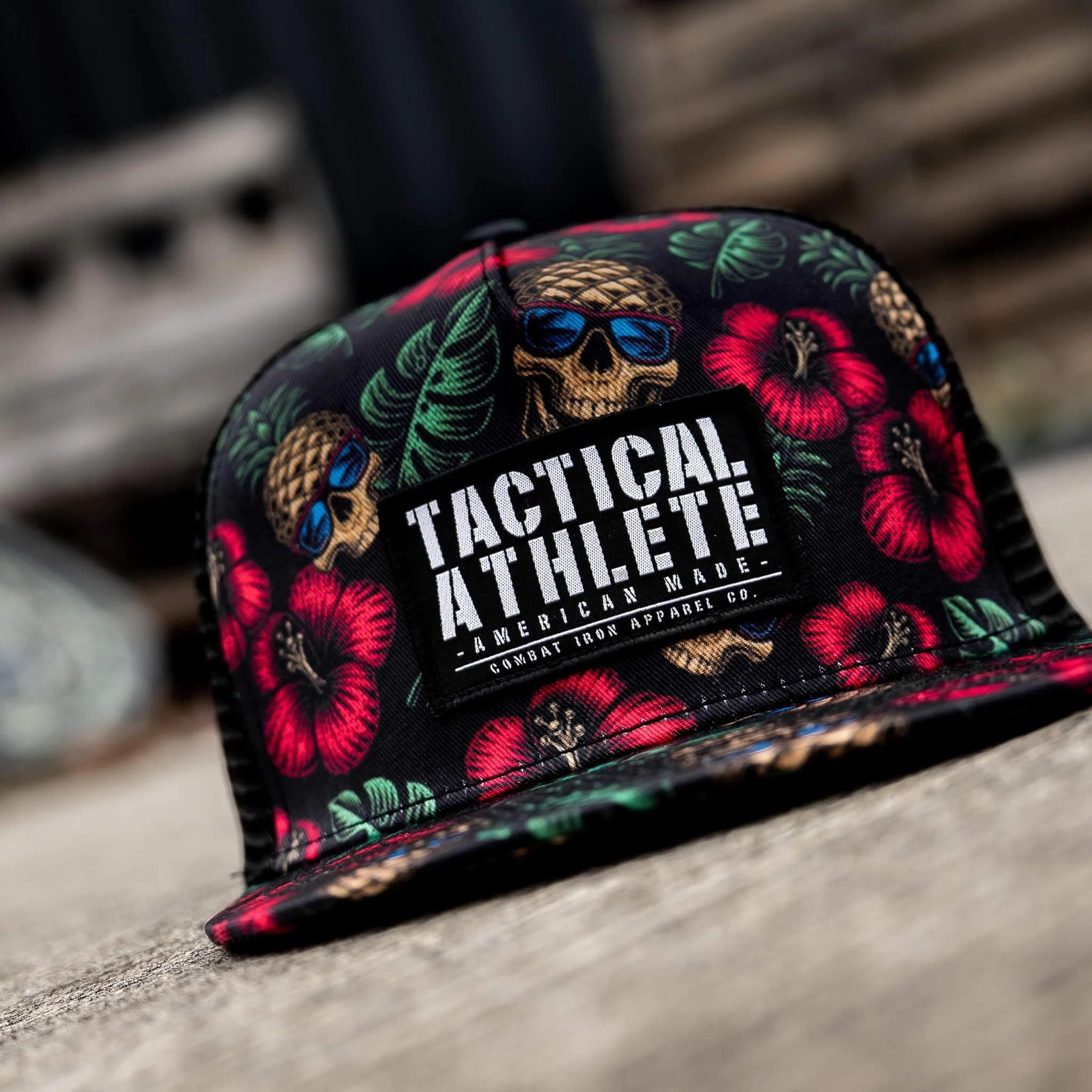TACTICAL ATHLETE BLACK PINEAPPLE EXPRESS PATCH SNAPBACK - Image 6