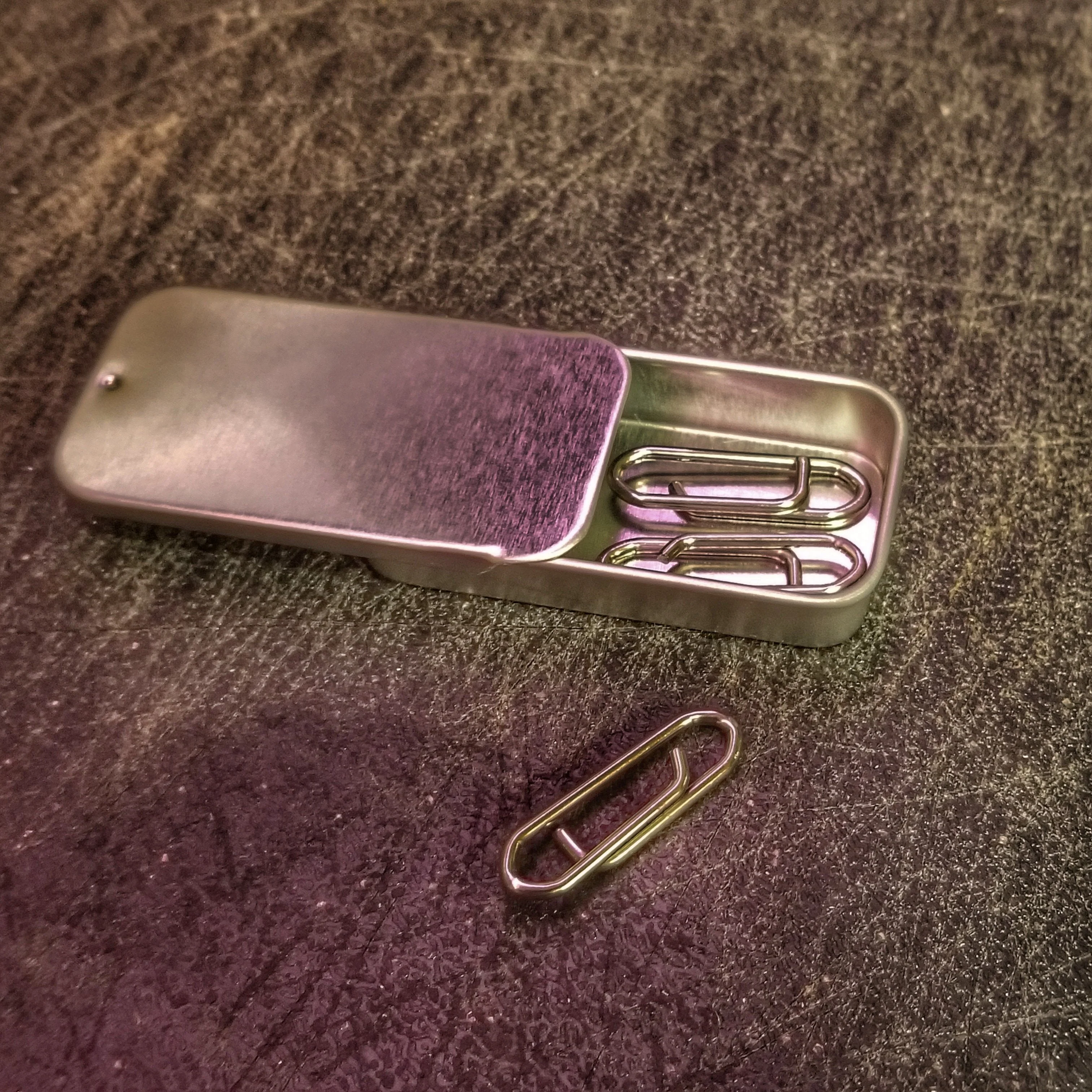 Tactical Paper Clip - Heavyduty 125lb Steel Tool - Image 3
