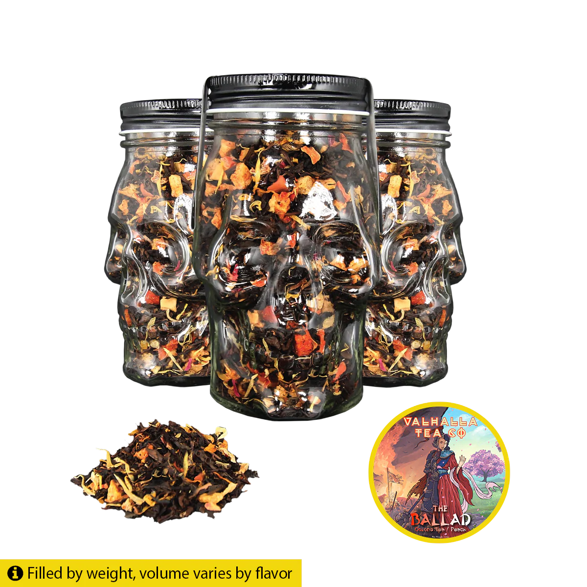 The Ballad | Fruity, Creamy Peach | Oolong Tea | Caffeinated - Image 3