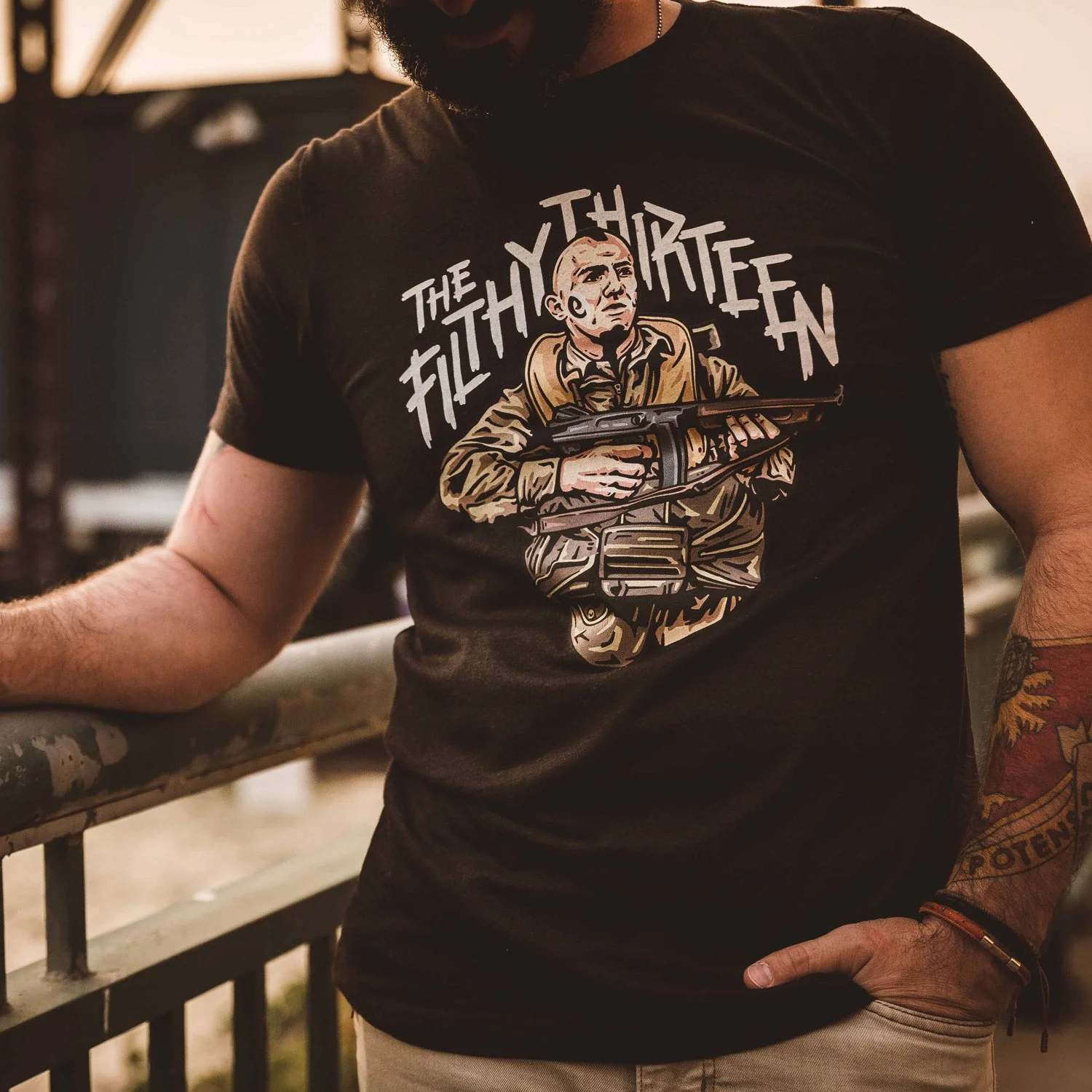 The Filthy Thirteen Athletic Shirt - Image 6