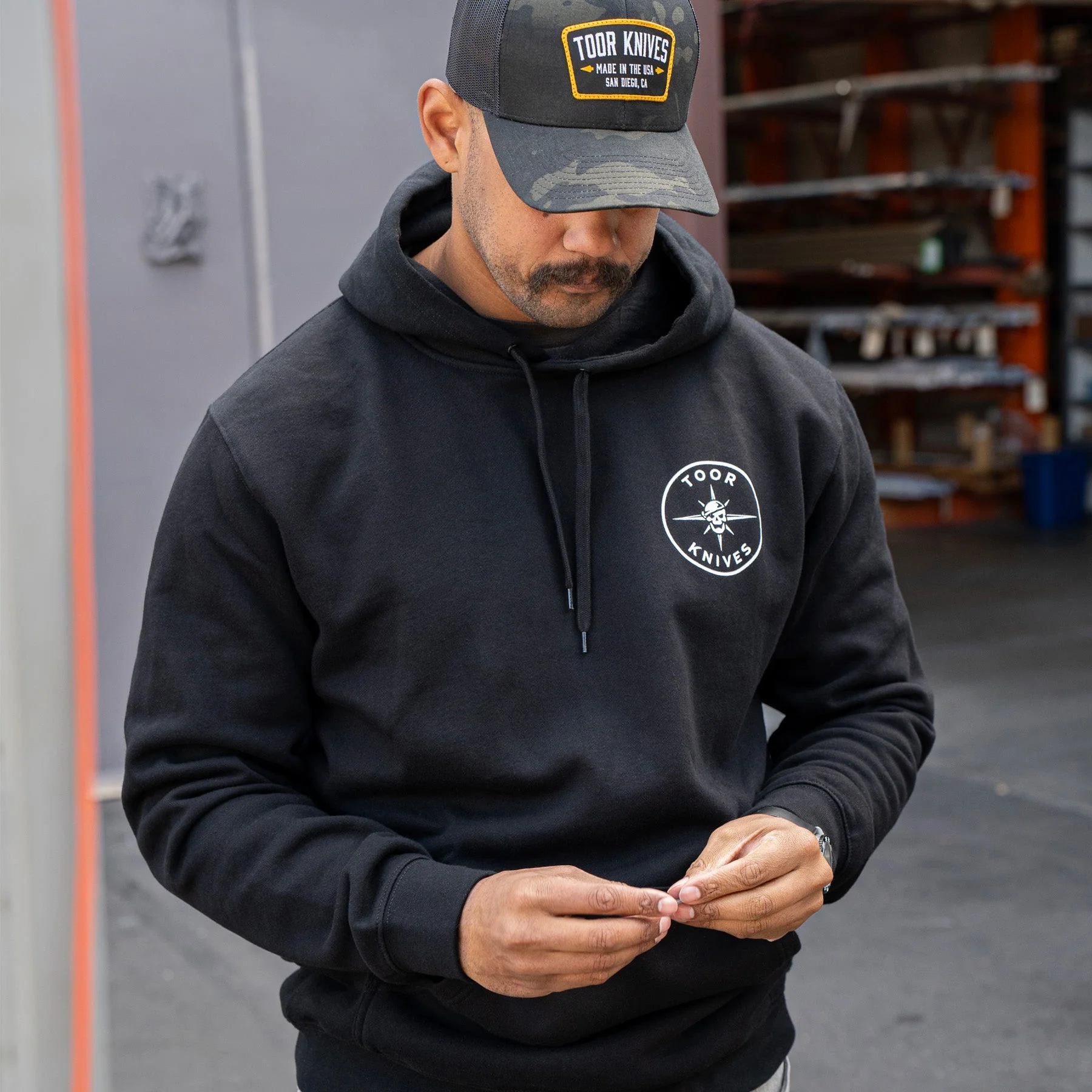 The Toor Logo Pullover - Black/White - Image 4