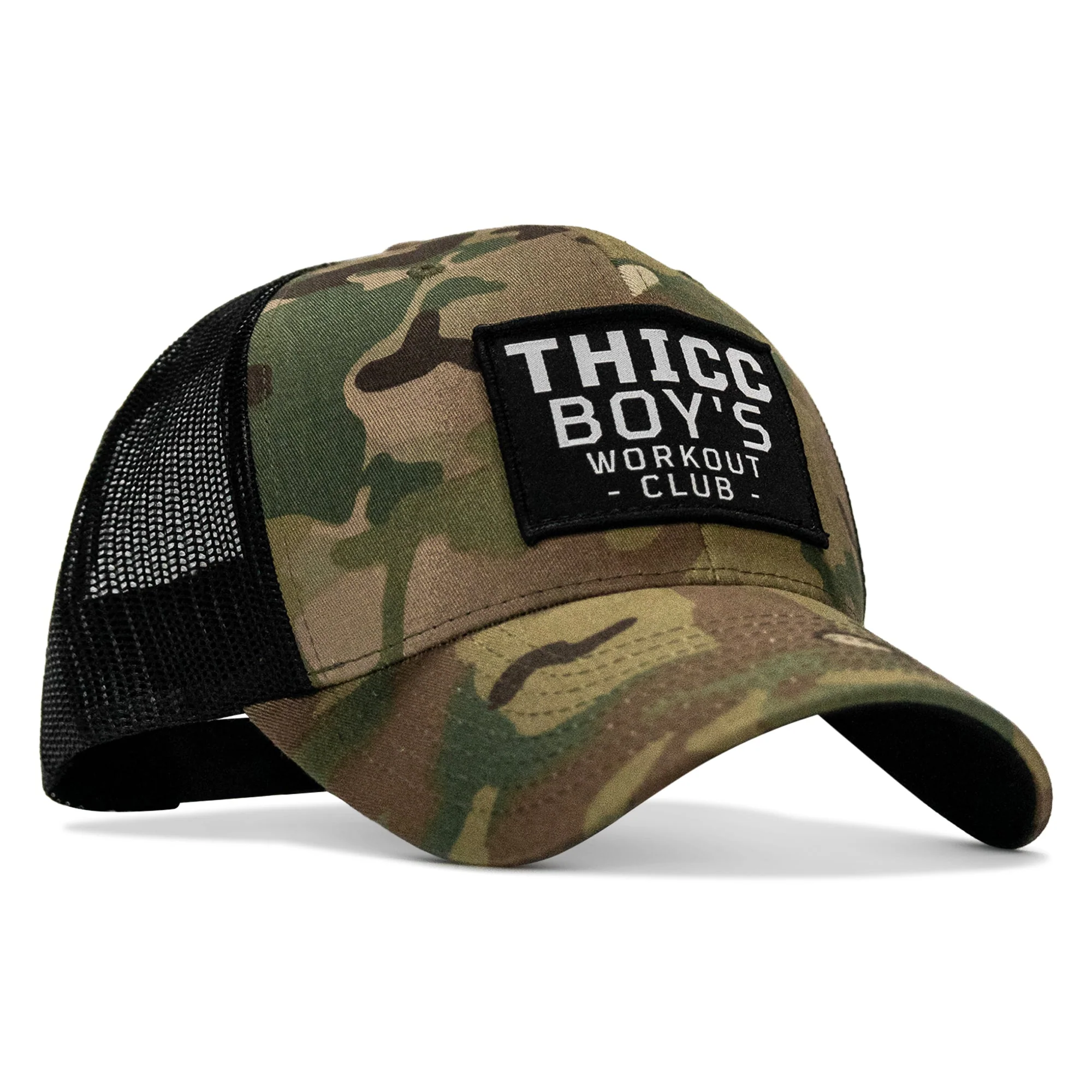 THICC BOYS WORKOUT CLUB PATCH SNAPBACK HAT - Image 49