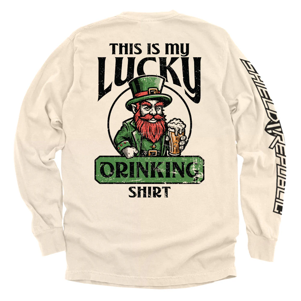 This Is My Lucky Drinking Shirt - Image 8