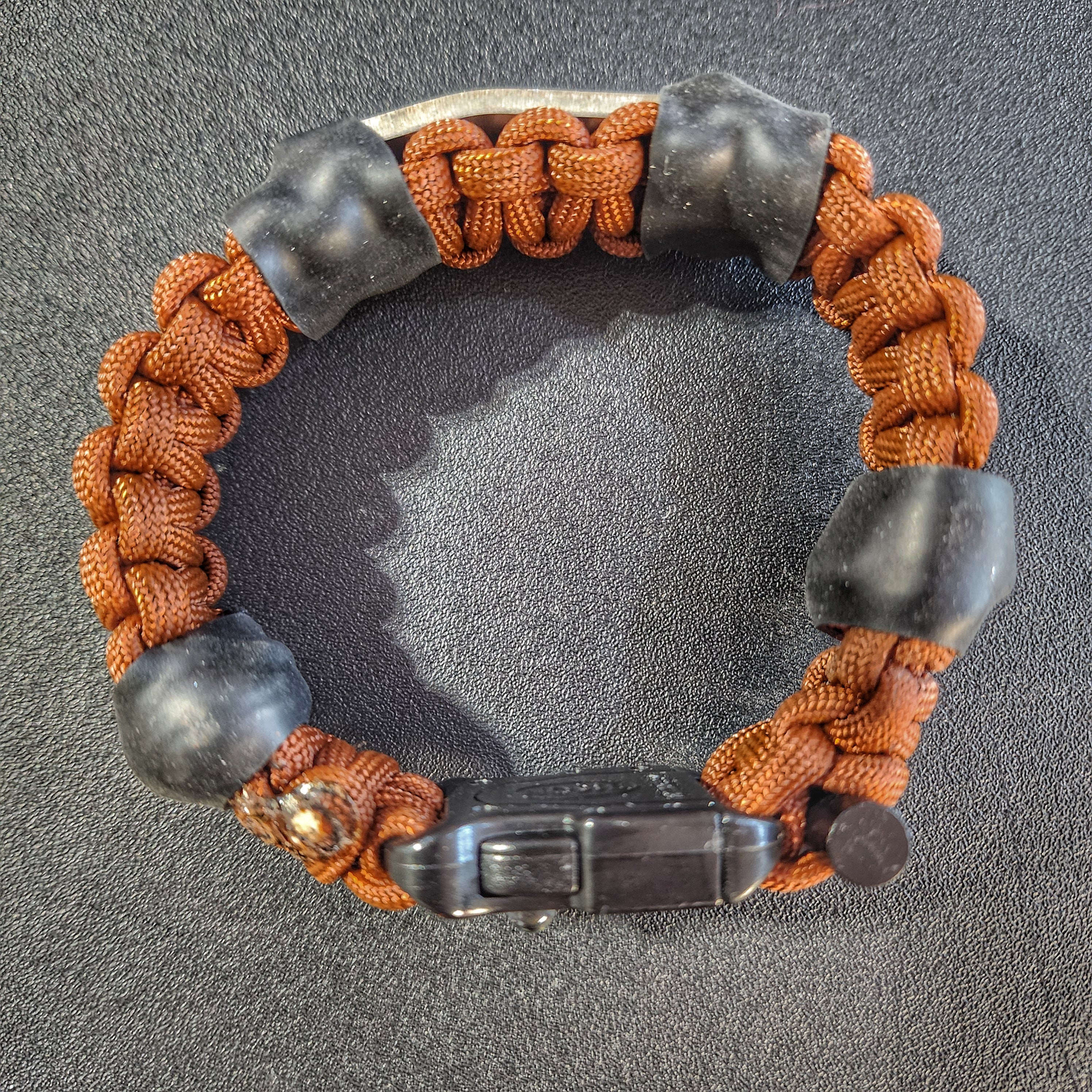 Urban Carry Strap - EDC Bracelet with Pry Bar, Firestarter, Kevlar Saw and Cuff Key or LED Flashlight. - Image 3