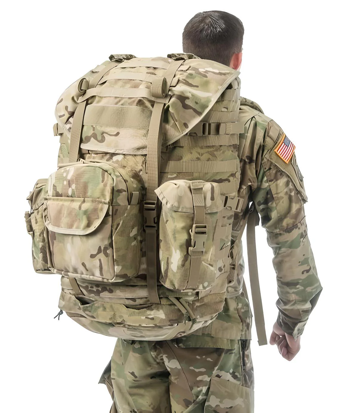 US Army MOLLE II Large Pack - Rucksack with Frame - OCP - Image 23