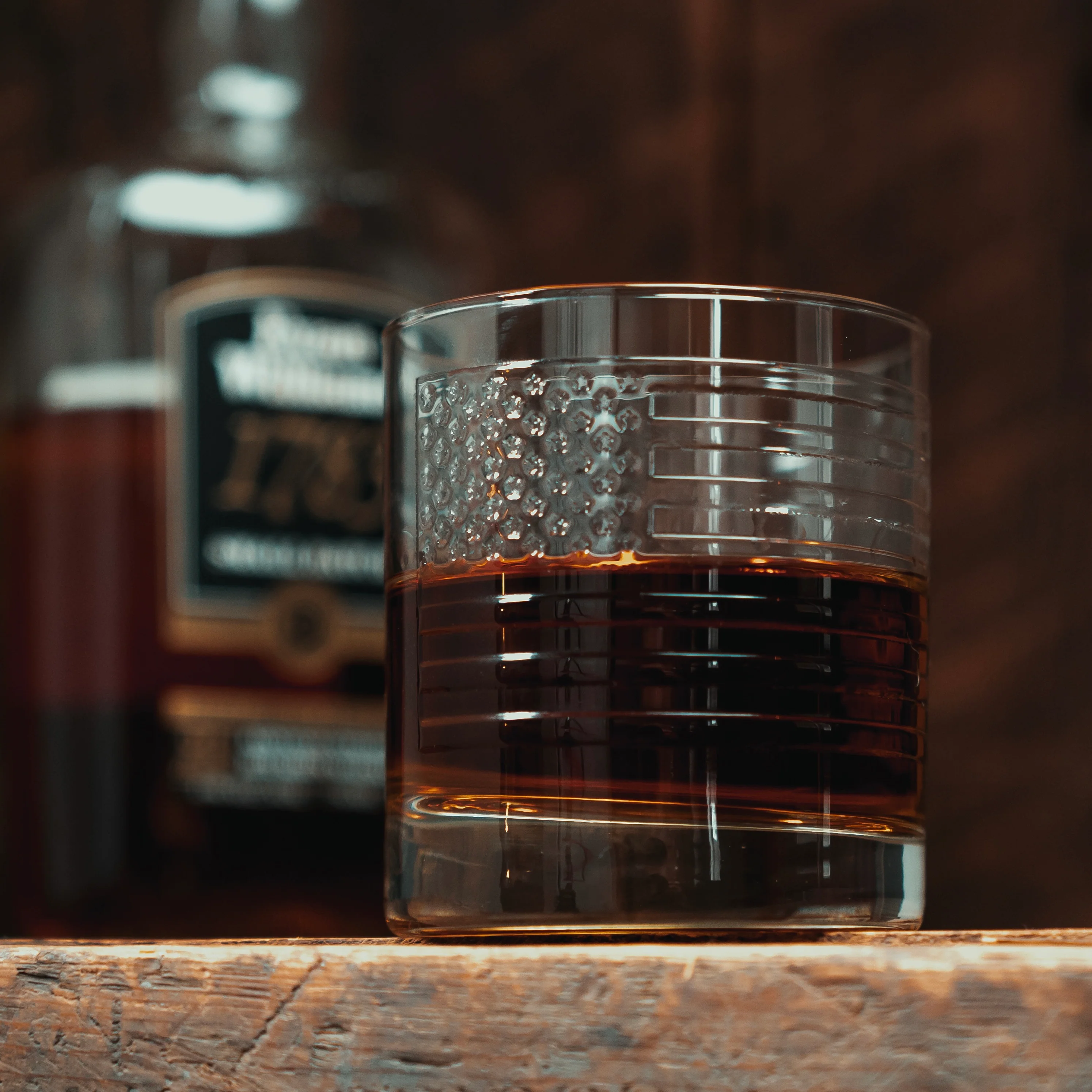 USA FLAG BOURBON GLASS - Image 3