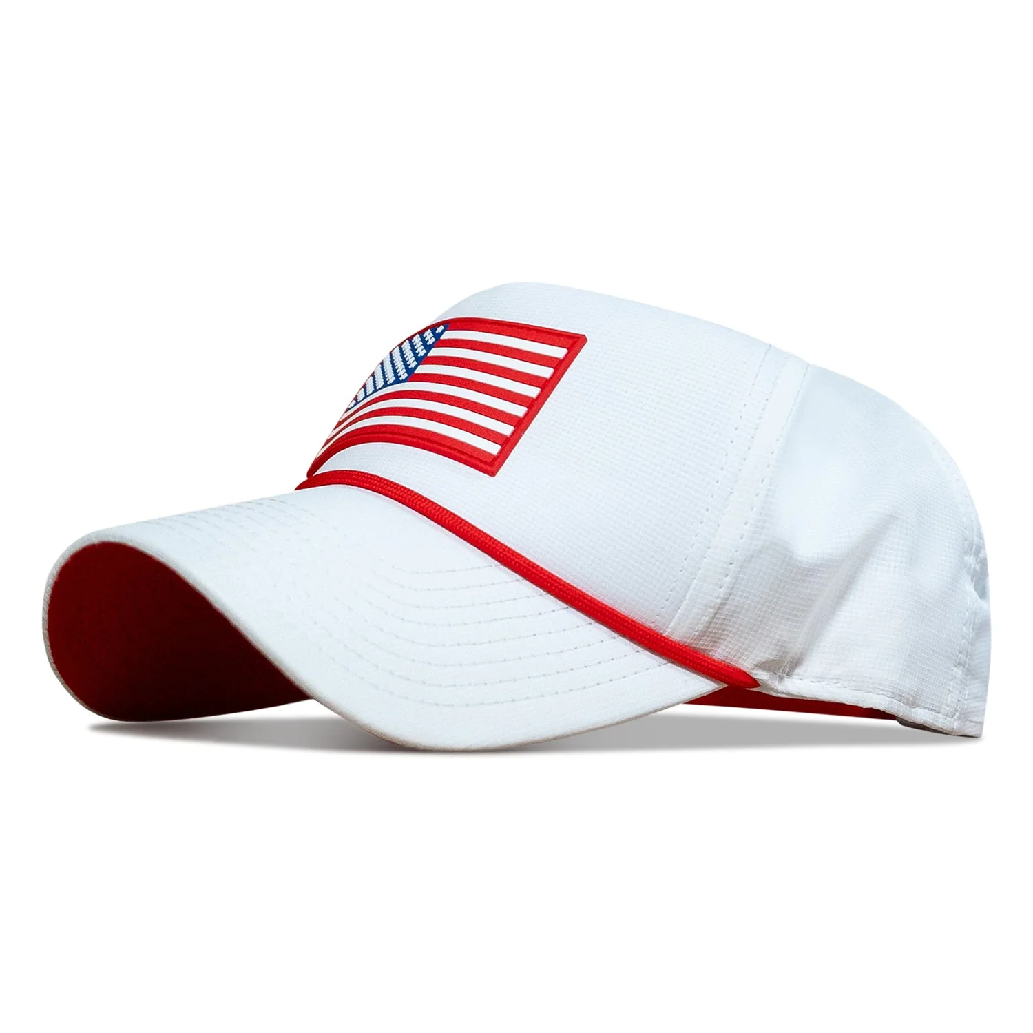 USA Flag Patch Weekender Style Performance Snapback Hat - Image 17
