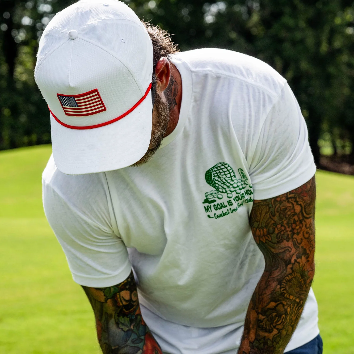 USA Flag Patch Weekender Style Performance Snapback Hat - Image 8