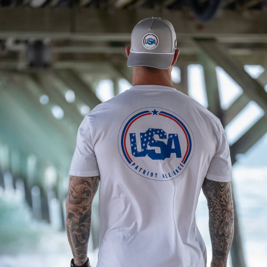 USA Stamp Hat - Image 3
