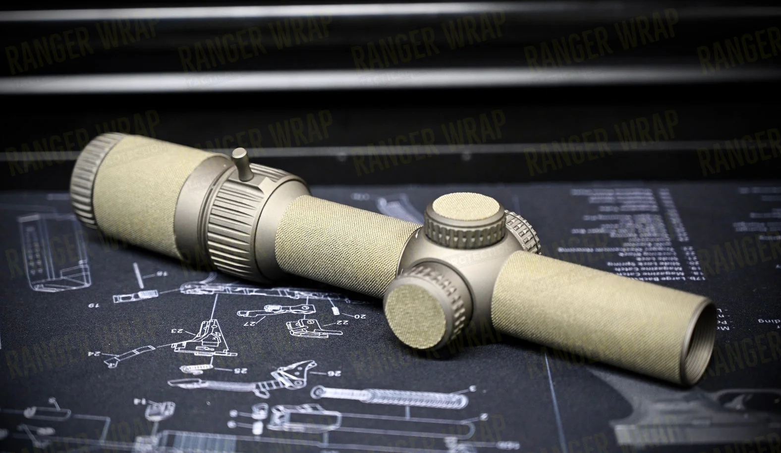 Vortex Strike Eagle 1-6 Gen 2 - Optic Wrap in Cordura Fabric - Image 2