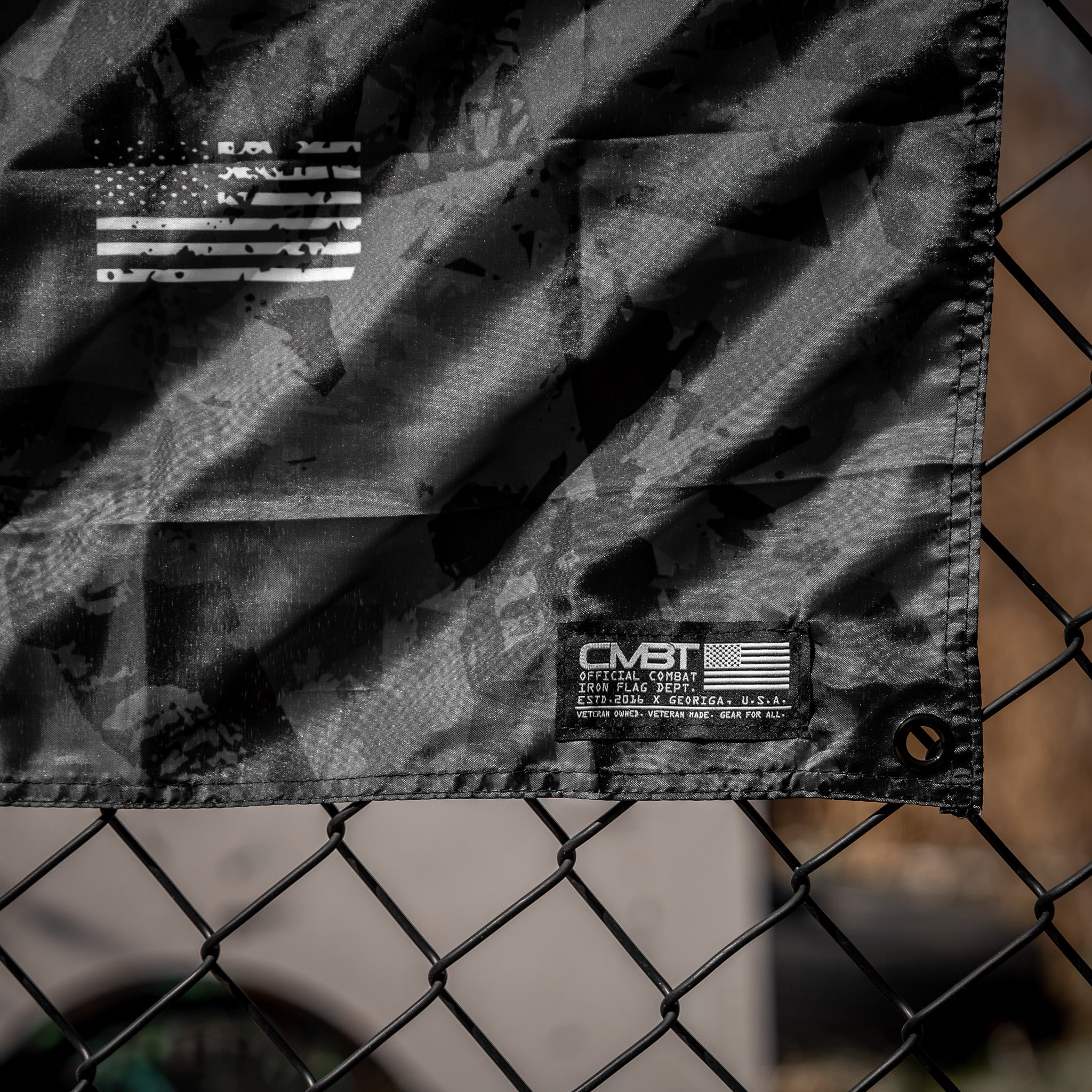Weakness Is A Choice 3'x3' Camo Flag - Image 3