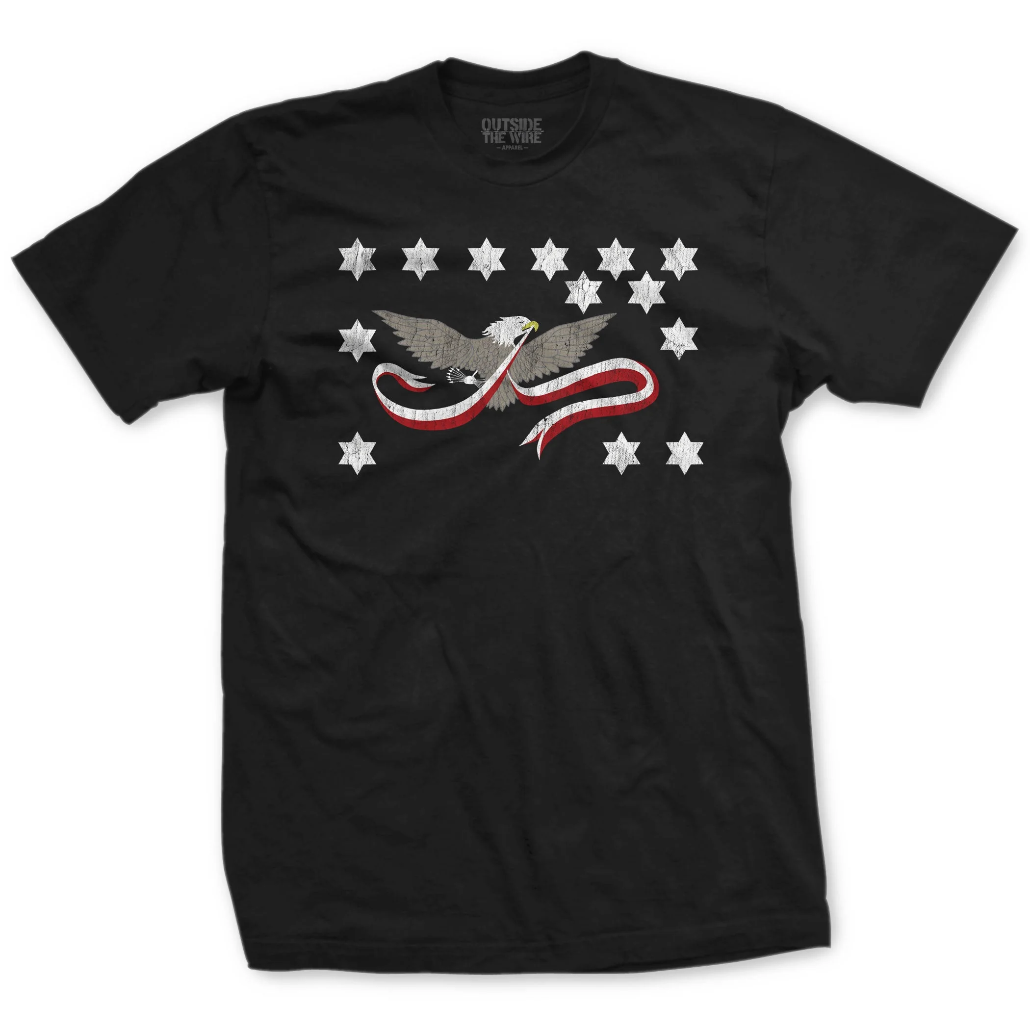 Whiskey Rebellion Flag T-Shirt - Image 2