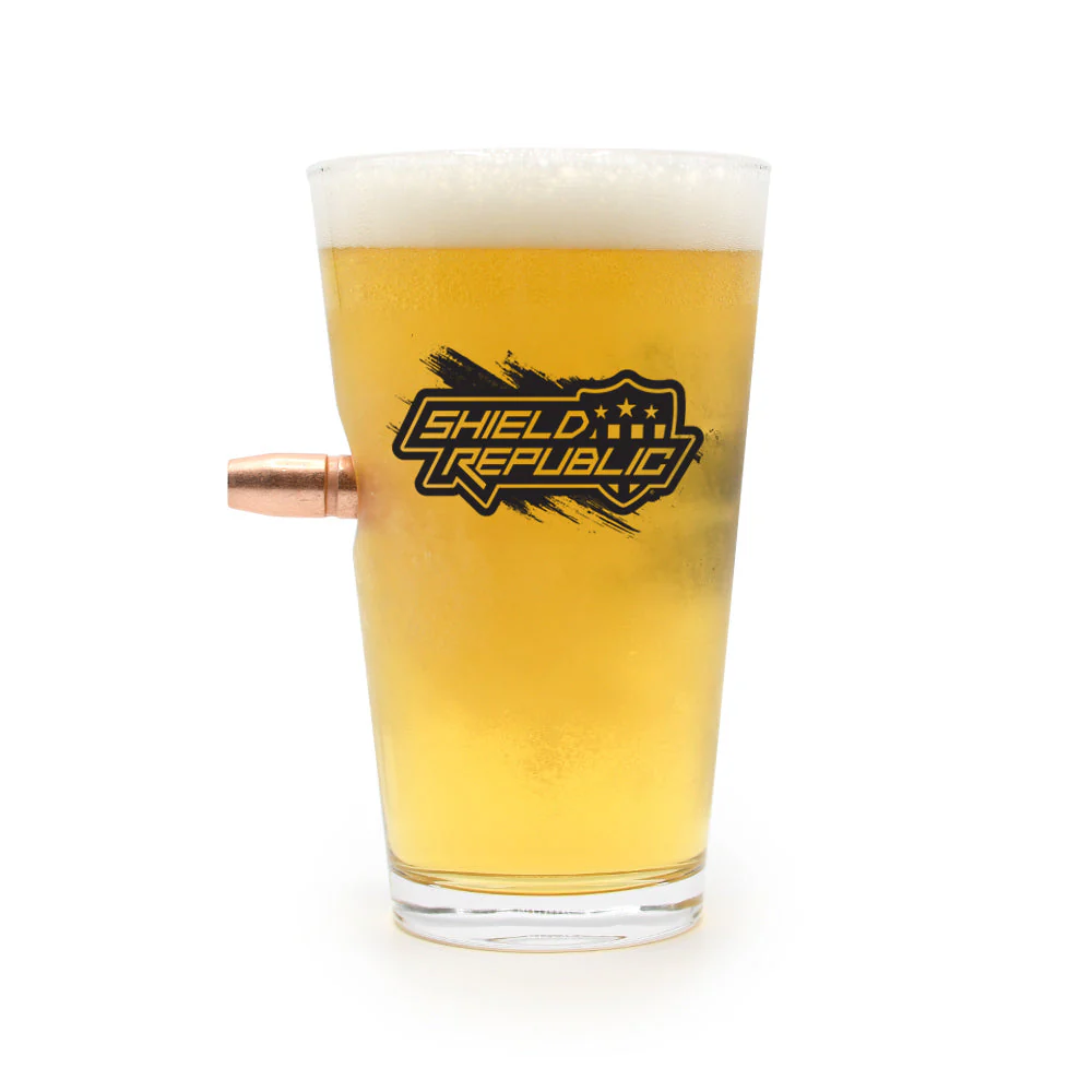 Wooden Spoon Survivor - 50 Cal Pint Glass - Image 2